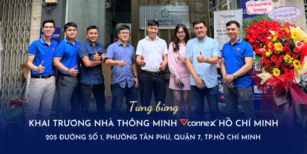 Mừng khai trương đối tác Vconnex tại Hồ Chí Minh