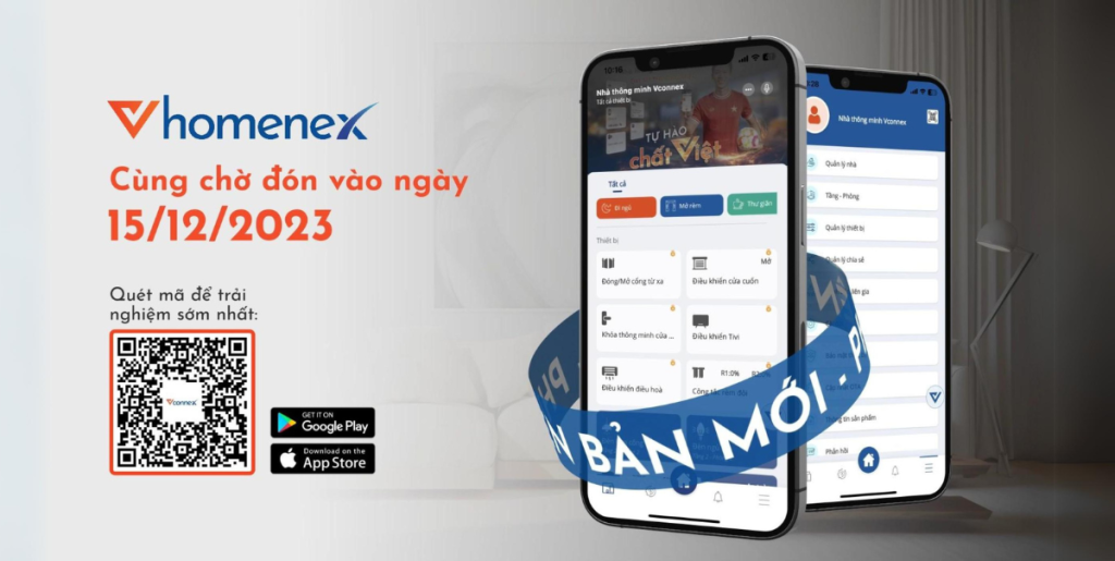 Ra mắt ứng dụng Vhomenex phiên bản mới, thấu hiểu ngôi nhà Việt