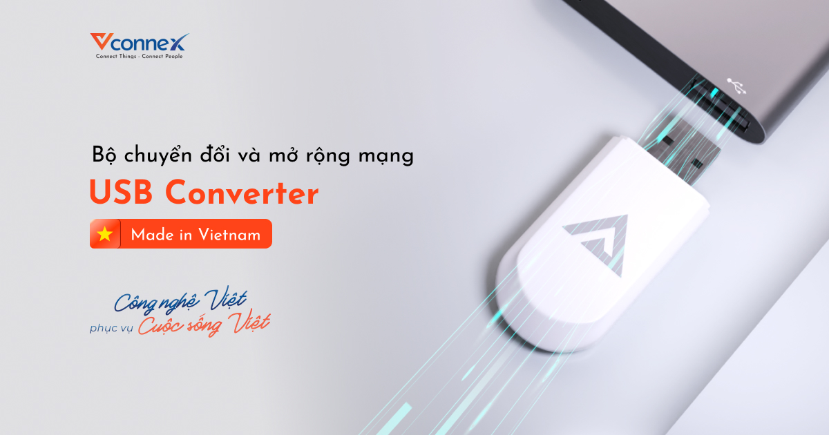USB Converter | Mở rộng & chuyển đổi kết nối - Nhà thông minh Vconnex