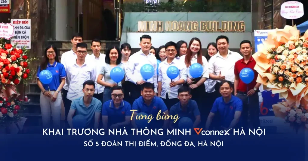 Tưng bừng khai trương showroom Nhà thông minh Vconnex tại Hà Nội