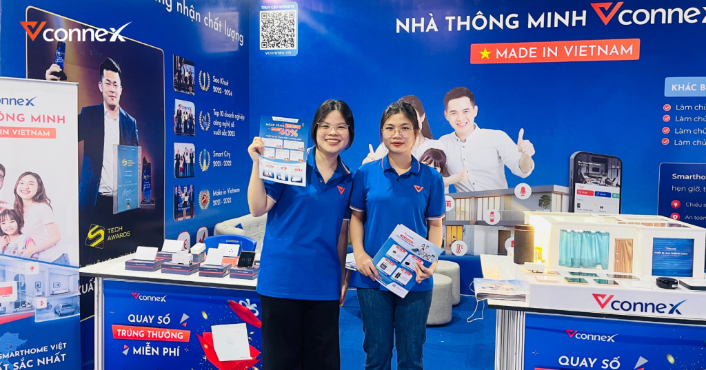 Nhà thông minh Vconnex tham gia Vietbuild Hà Nội 2024