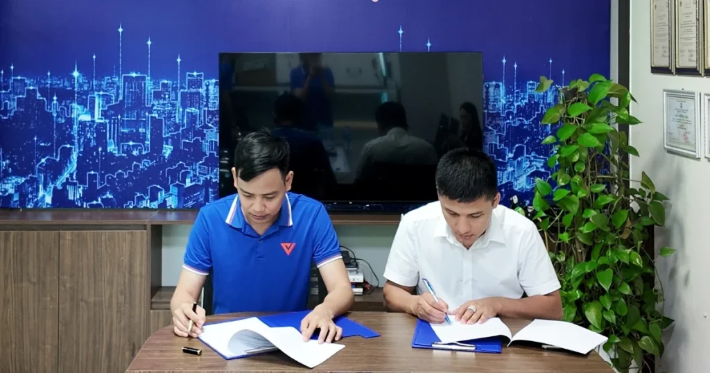 Lễ ký kết hợp tác giữa Vconnex và Công ty TNHH Minh Thái Việt Nam đã diễn ra thành công tốt đẹp
