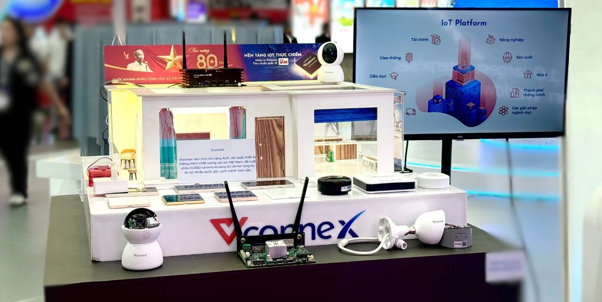 Vconnex khẳng định vị thế tại Triển lãm Thành tựu Đất nước 2025