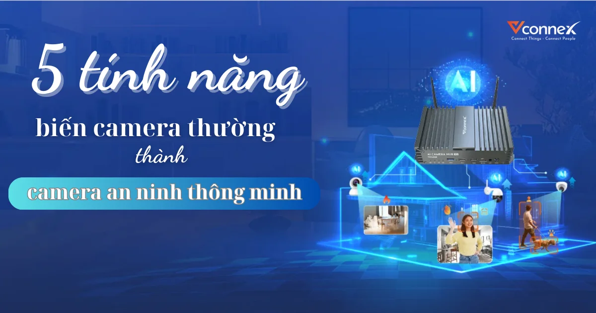 5 tính năng biến camera thường thành camera an ninh thông minh