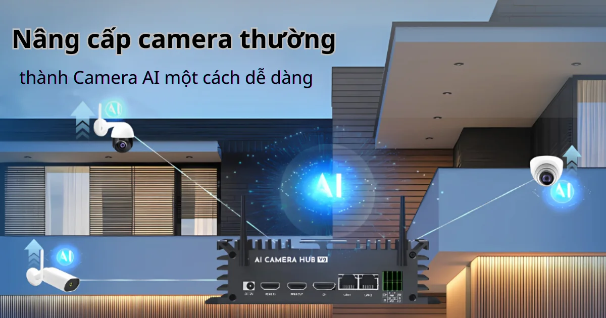 Nâng cấp camera thường thành Camera AI một cách dễ dàng