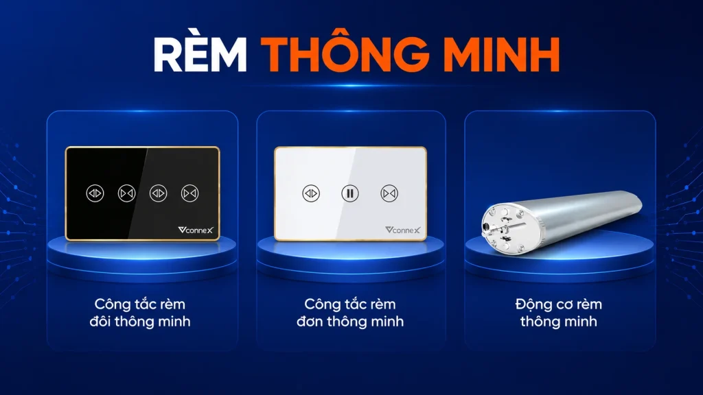 cung-cap-thiet-bi-nha-thong-minh -Rem-thong-minh-Vconnex