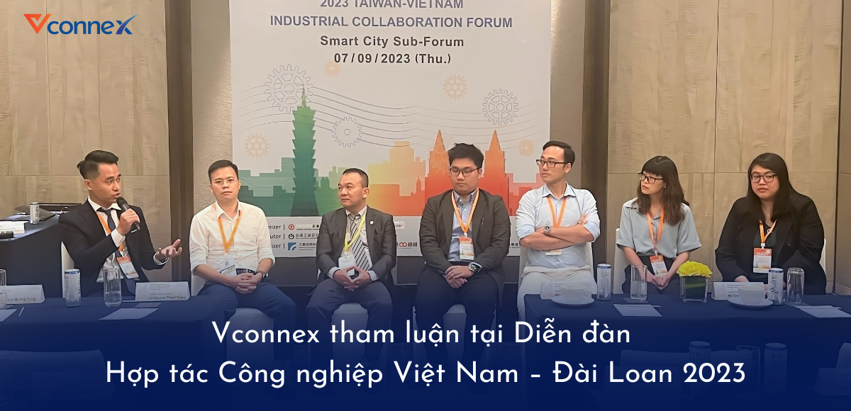 Vconnex tham luận tại Diễn đàn Hợp tác Công nghiệp Việt Nam – Đài Loan 2023