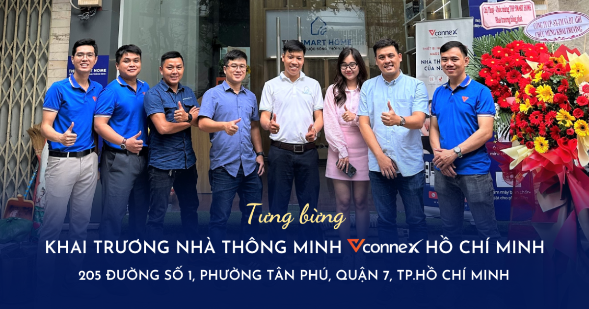 Mừng khai trương đối tác Vconnex tại Hồ Chí Minh