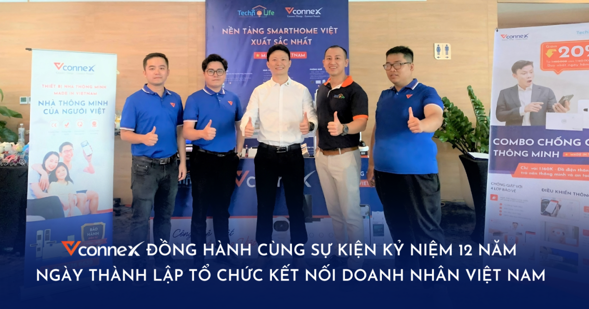 Vconnex đồng hành cùng sự kiện Kỷ niệm 12 năm ngày thành lập BNA Việt Nam