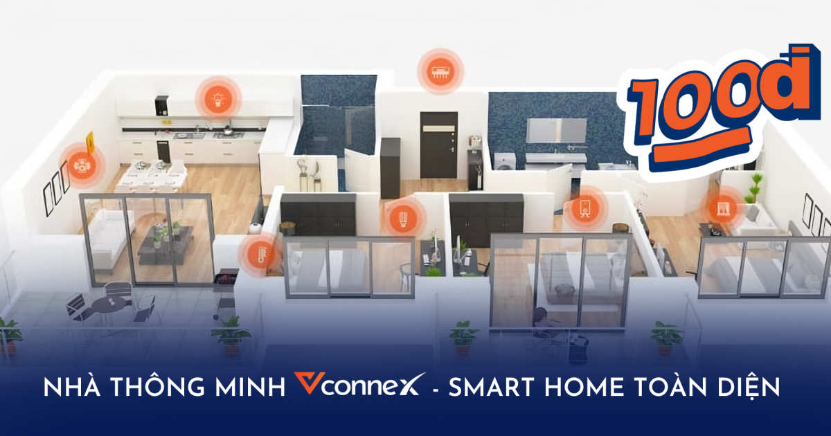 Nhà thông minh Vconnex - Smart Home toàn diện