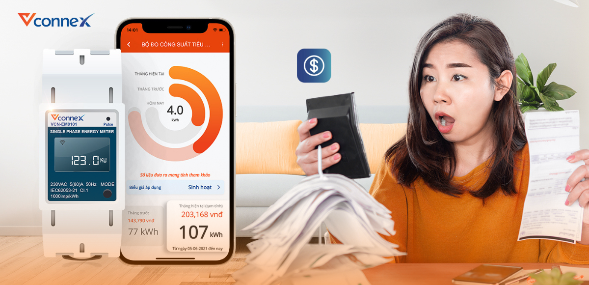 Lý do công tơ thông minh Vconnex xứng đáng nằm trong ngôi nhà của hàng triệu gia đình Việt